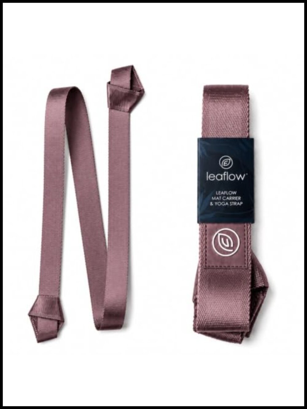 Yoga Mat Carrier & Stretching Strap Adjustable Nylon Fitness Accessory